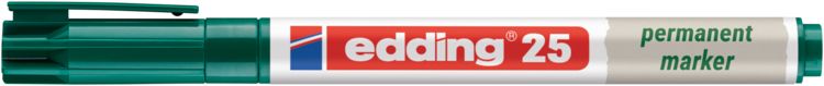 Produktbild: edding 25 Permanentmarker gr&uuml;n