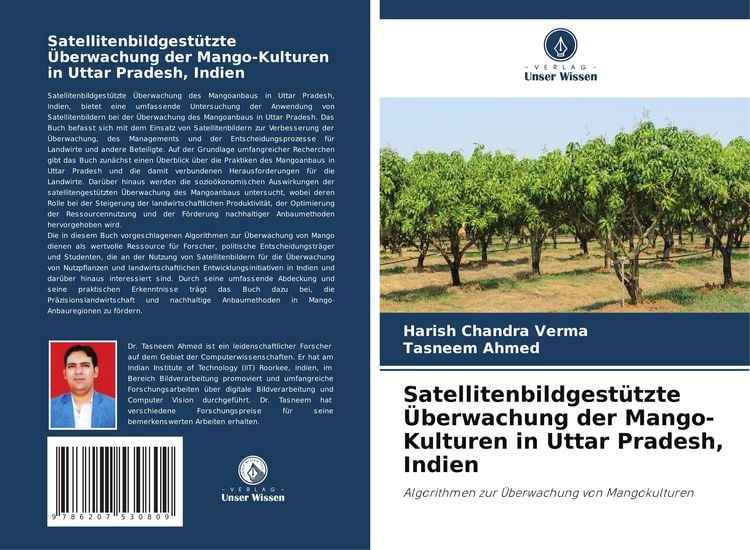 Produktbild: Satellitenbildgest&uuml;tzte &Uuml;berwachung der Mango-Kulturen in Uttar Pradesh, Indien