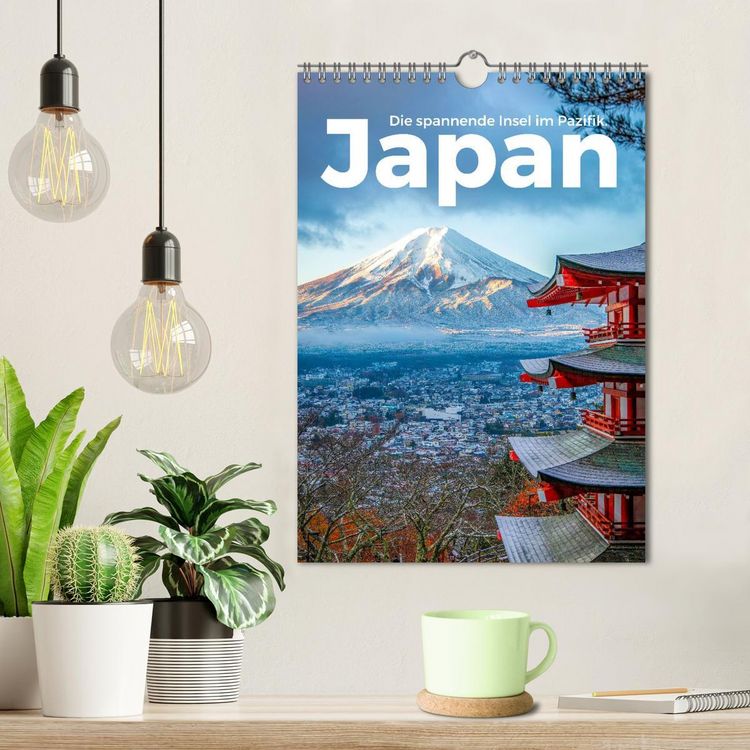 Produktbild: Japan - Die spannende Insel im Pazifik. (Wandkalender 2026 DIN A4 hoch), CALVENDO Monatskalender
