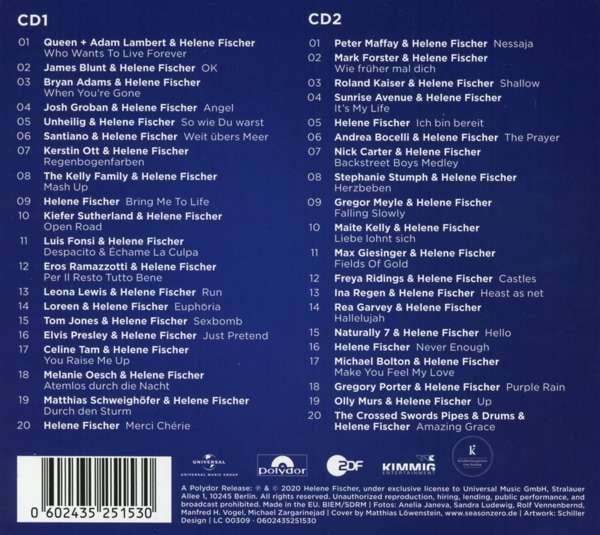 Produktbild: Helene Fischer Show - Meine sch&ouml;nsten Momente (2CD