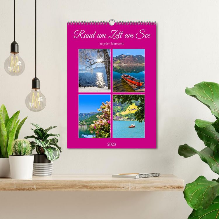 Produktbild: Rund um Zell am See (Wandkalender 2026 DIN A3 hoch), CALVENDO Monatskalender