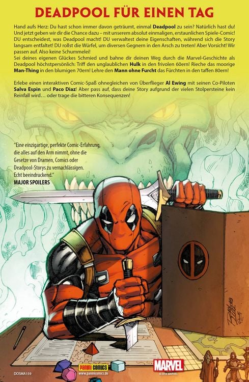Produktbild: Du bist Deadpool - Der interaktive Spiele-Comic