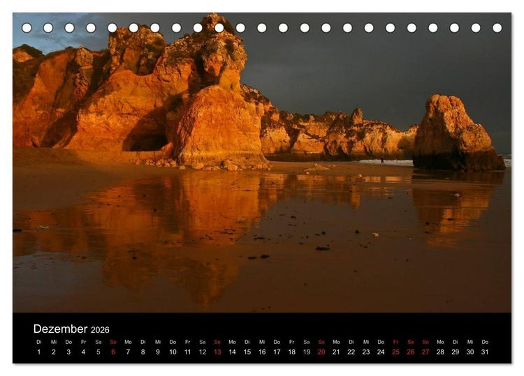 Produktbild: Zauber der Algarve (Tischkalender 2026 DIN A5 quer), CALVENDO Monatskalender