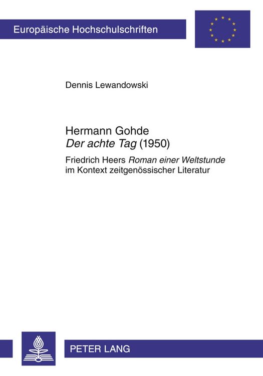 Produktbild: Hermann Gohde &laquo;Der achte Tag&raquo; (1950)