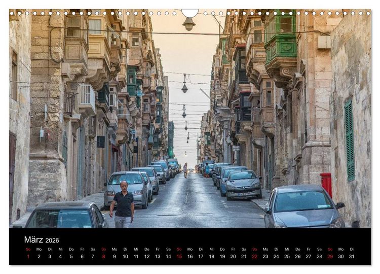 Produktbild: Malta & Gozo (Wandkalender 2026 DIN A3 quer), CALVENDO Monatskalender
