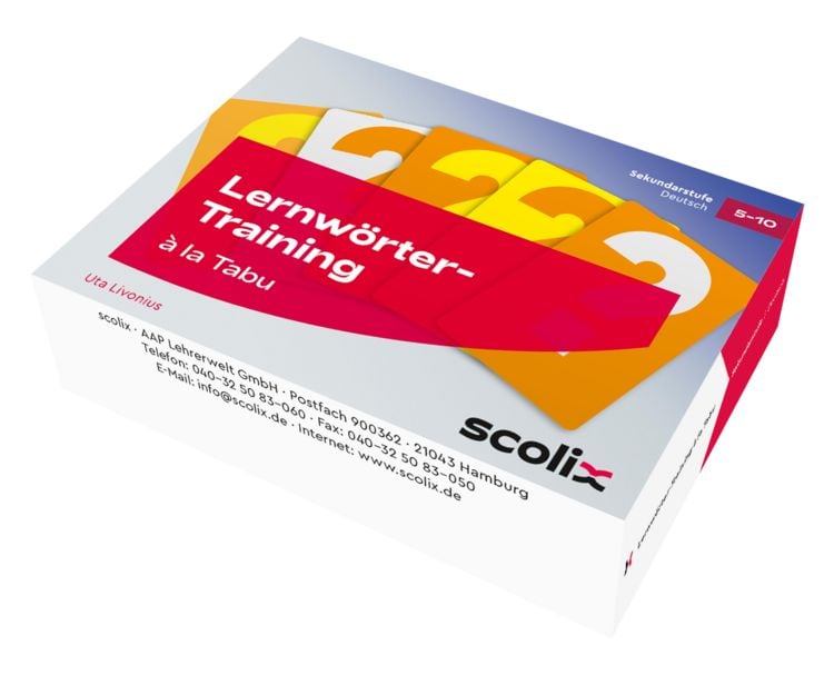 Produktbild: Lernw&ouml;rter-Training &agrave; la Tabu