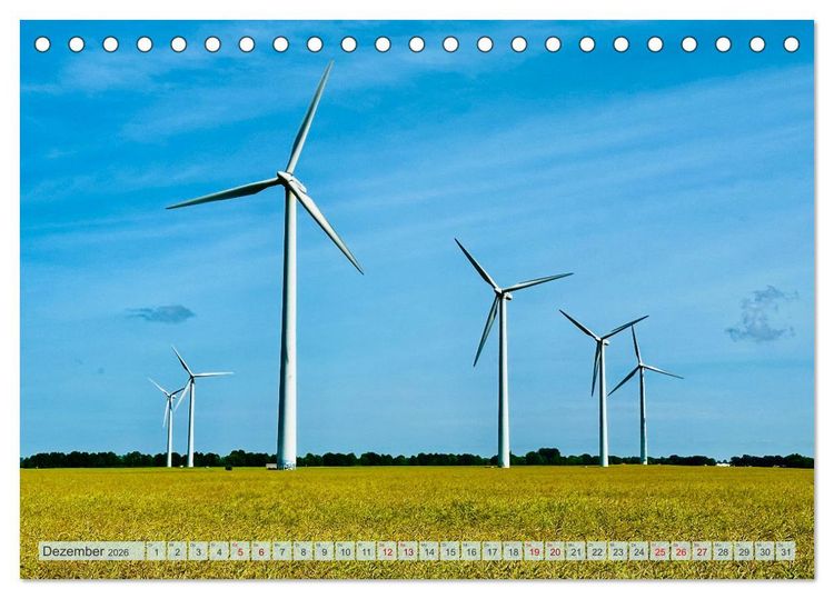 Produktbild: Fischland zwischen Ostsee und Bodden (Tischkalender 2026 DIN A5 quer), CALVENDO Monatskalender