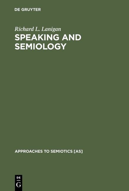 Produktbild: Speaking and Semiology