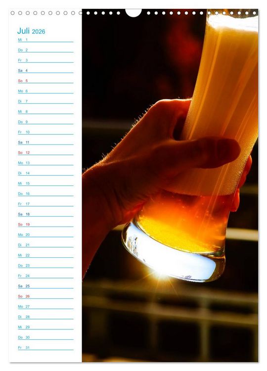 Produktbild: Bier (Wandkalender 2026 DIN A3 hoch), CALVENDO Monatskalender