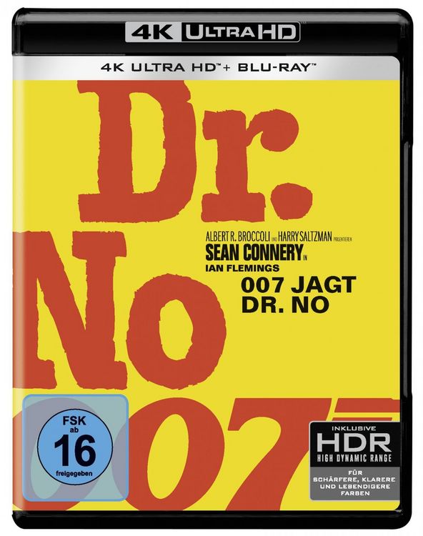 Produktbild: James Bond - Jagt Dr. No (4K Ultra HD) + (Blu-ray)