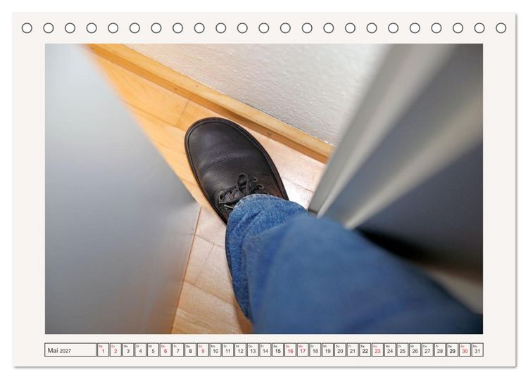 Produktbild: Die Nadel im Heuhaufen finden (Tischkalender 2027 DIN A5 quer), CALVENDO Monatskalender