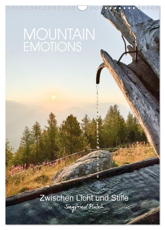Produktbild: Mountain Emotions &ndash; Alpen Salzkammergut (Wandkalender 2026 DIN A3 hoch), CALVENDO Monatskalender
