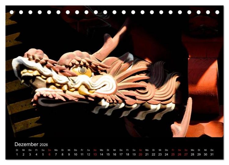Produktbild: Detail Liebe &ndash; Japanische Miniaturen (Tischkalender 2026 DIN A5 quer), CALVENDO Monatskalender