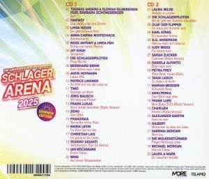 Produktbild: Schlager Arena 2025: Sommer Edition-Die gr&ouml;&aacute;ten Hi