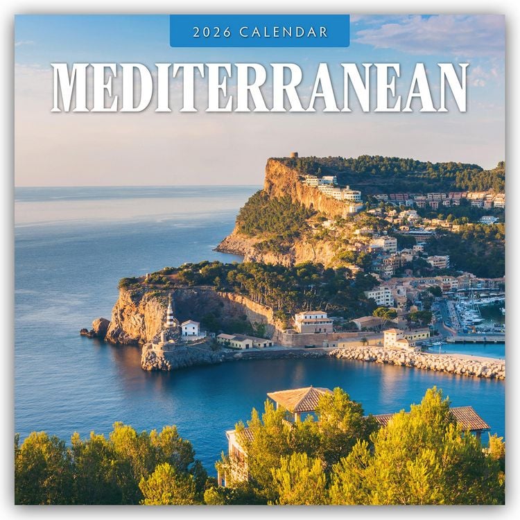 Produktbild: Mediterranean – Mittelmeer 2026 – 16-Monatskalender