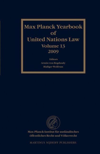 Produktbild: Max Planck Yearbook of United Nations Law, Volume 13 (2009)