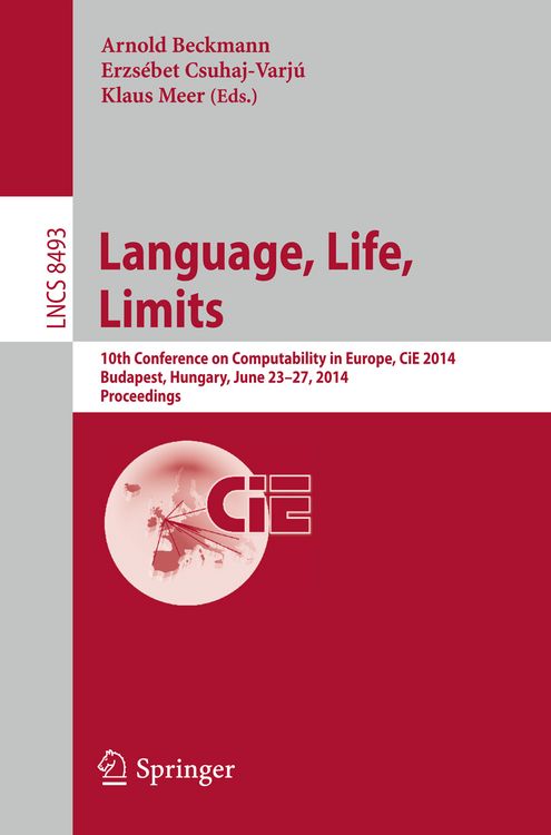 Produktbild: Language, Life, Limits
