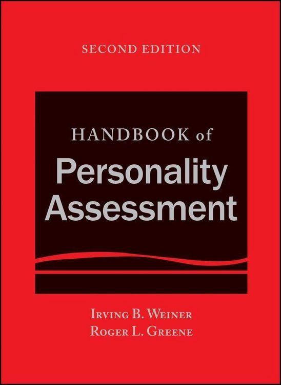 Produktbild: Handbook of Personality Assessment