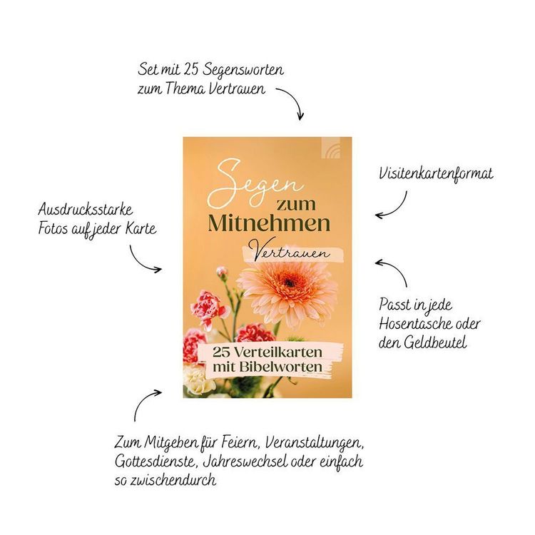 Produktbild: Vertrauen - Segen zum Mitnehmen