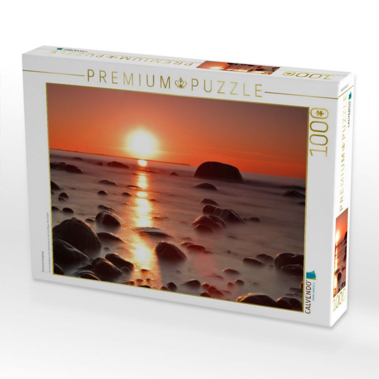 Produktbild: CALVENDO Puzzle Sonnenuntergang | 1000 Teile Lege-Gr&ouml;&szlig;e 64x48cm Foto-Puzzle f&uuml;r gl&uuml;ckliche Stunden