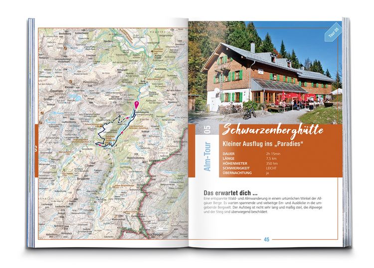 Produktbild: KOMPASS Endlich H&uuml;ttenzeit, Bayerische Alpen