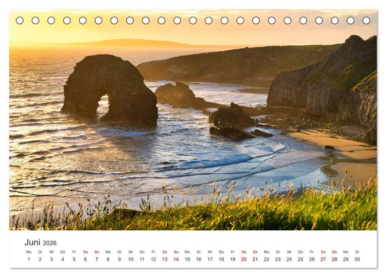 Produktbild: Magisches Irland 2026 (Tischkalender 2026 DIN A5 quer), CALVENDO Monatskalender