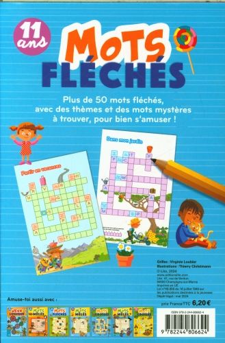 Produktbild: Mots fl&eacute;ch&eacute;s : 11 ans