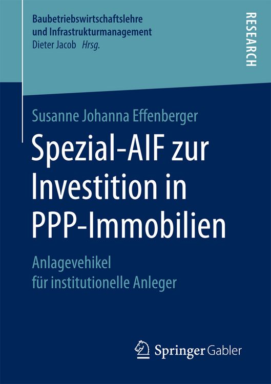 Produktbild: Spezial-AIF zur Investition in PPP-Immobilien