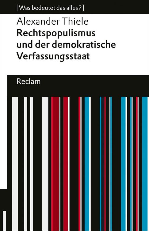 Produktbild: Rechtspopulismus und der demokratische Verfassungsstaat