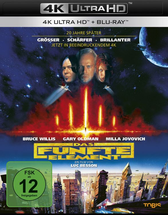 Produktbild: Das f&uuml;nfte Element (4K Ultra HD) (+ Blu-ray 2D)