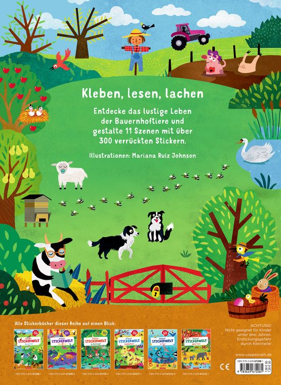 Produktbild: Wimmel-Stickerwelt: Bauernhof