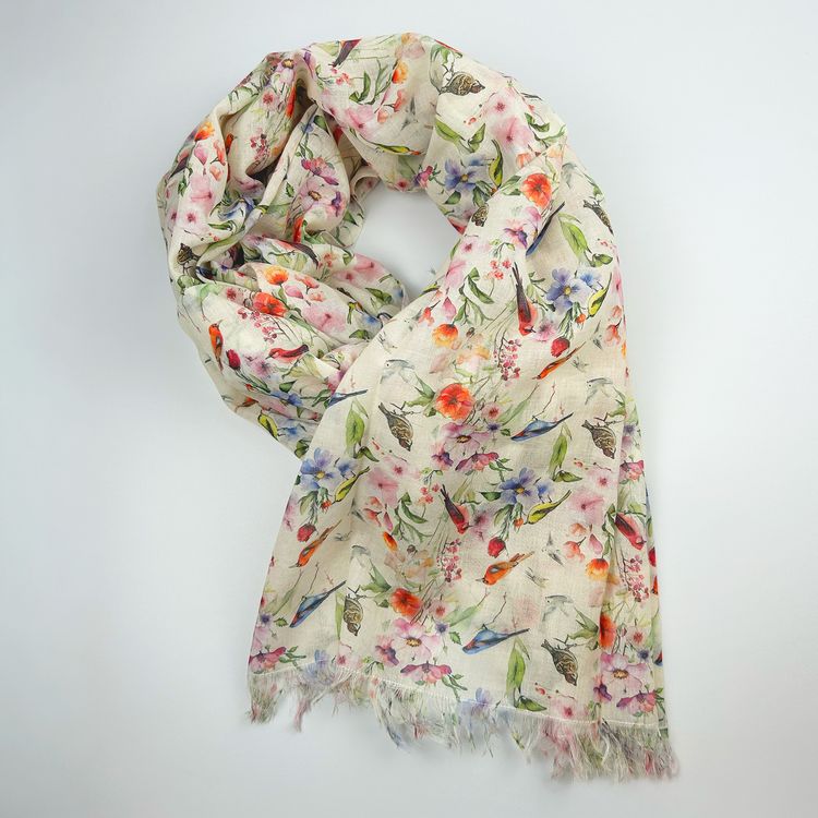 Produktbild: Schal half white