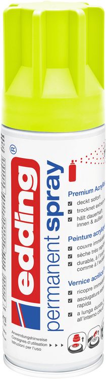 Produktbild: 5200 Permanent Spray, neongelb, 200ml Premium Acryllack