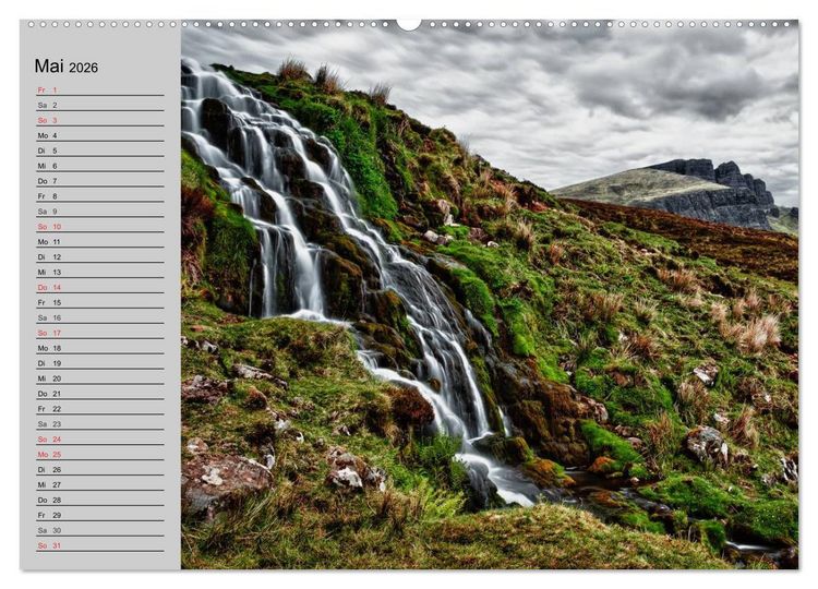 Produktbild: Schottland. Herbe Natursch&ouml;nheit (Wandkalender 2026 DIN A2 quer), CALVENDO Monatskalender