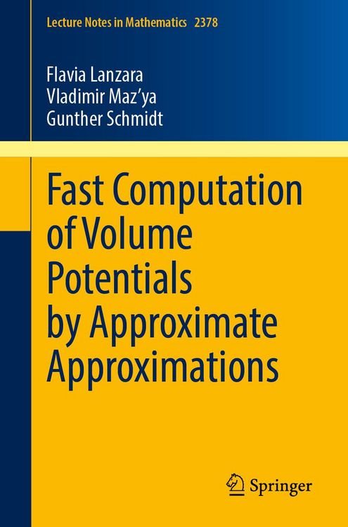 Produktbild: Fast Computation of Volume Potentials by Approximate Approximations