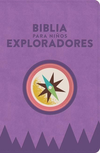 Produktbild: Rvr 1960 Biblia Para Ni&ntilde;os Exploradores, Lavanda Comp&aacute;s S&iacute;mil Piel