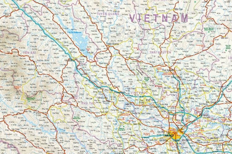 Produktbild: Reise Know-How Landkarte Vietnam Nord (1:600.000)