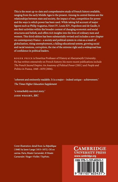 Produktbild: A Concise History of France