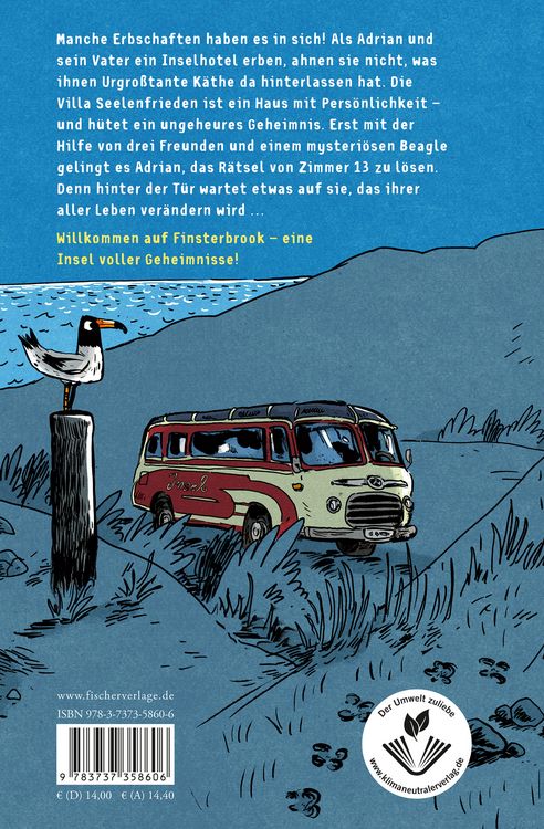 Produktbild: Finsterbrook - Vier Freunde und ein H&ouml;llenhund