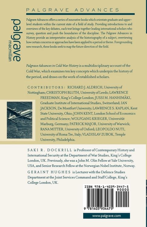 Produktbild: Palgrave Advances in Cold War History
