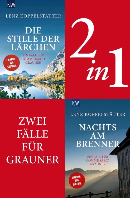 Produktbild: Commissario Grauner ermittelt Band 2+3 (2in1-Bundle)