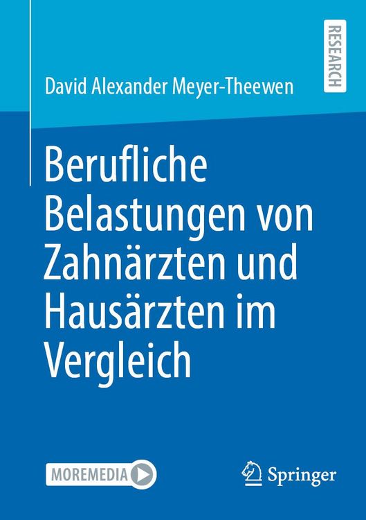 Produktbild: Berufliche Belastungen von Zahn&auml;rzten und Haus&auml;rzten im Vergleich