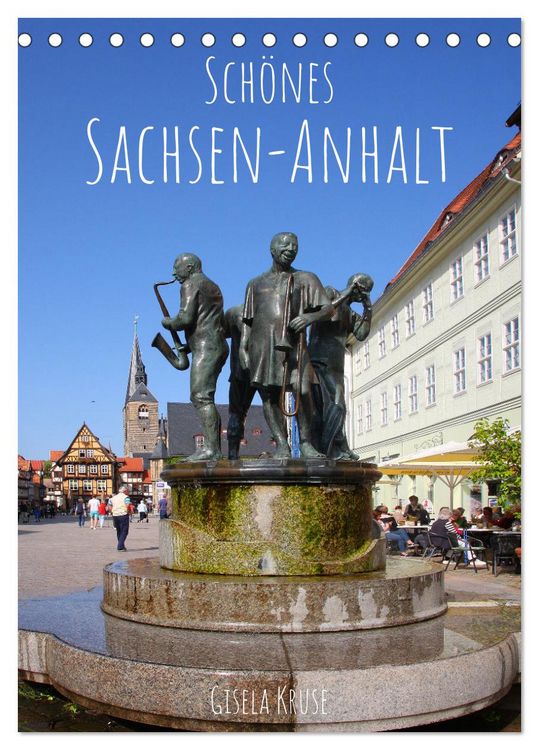 Produktbild: Sch&ouml;nes Sachsen-Anhalt (Tischkalender 2026 DIN A5 hoch), CALVENDO Monatskalender