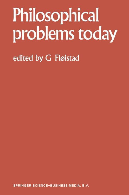 Produktbild: Philosophical Problems Today / Probl&egrave;mes Philosophiques d'Aujourd'hui