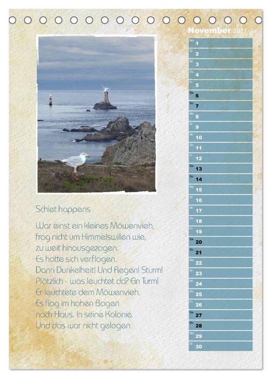 Produktbild: Wenn alle M&ouml;wen Emma hie&szlig;en... (Tischkalender 2027 DIN A5 hoch), CALVENDO Monatskalender