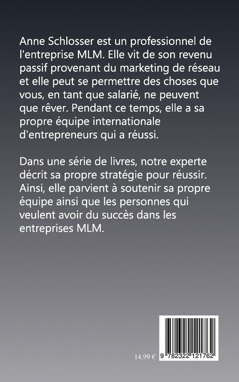 Produktbild: Trois &eacute;tapes pour la r&eacute;ussite MLM