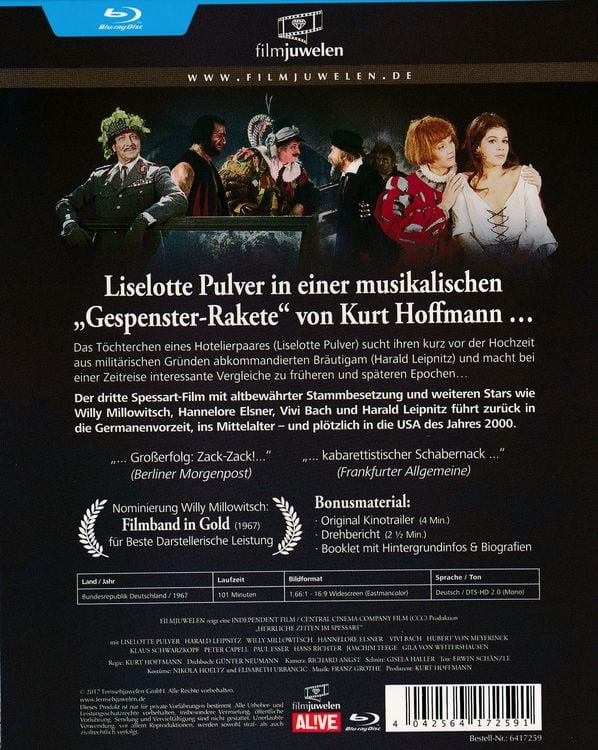 Produktbild: Herrliche Zeiten im Spessart - filmjuwelen (+ Schuber)