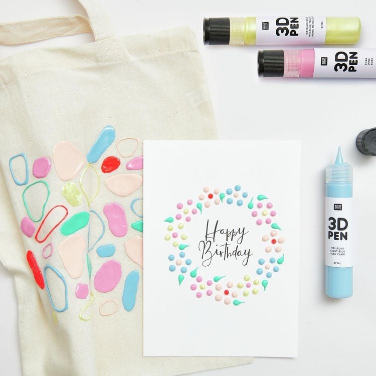 Produktbild: 3D Pen - Set Pastell, 6 x 27ml