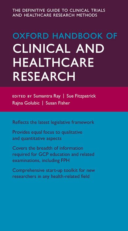 Produktbild: Oxford Handbook of Clinical and Healthcare Research