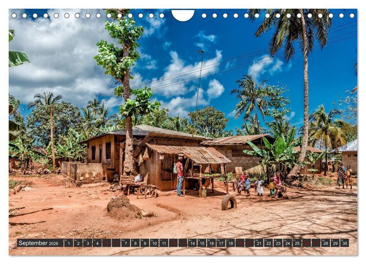 Produktbild: Inselparadies Sansibar (Wandkalender 2026 DIN A4 quer), CALVENDO Monatskalender